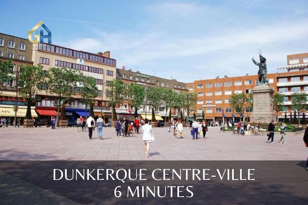 *L'Ecrin De Ronsard*Plage & Centre-Ville Dunkirk Exteriör bild