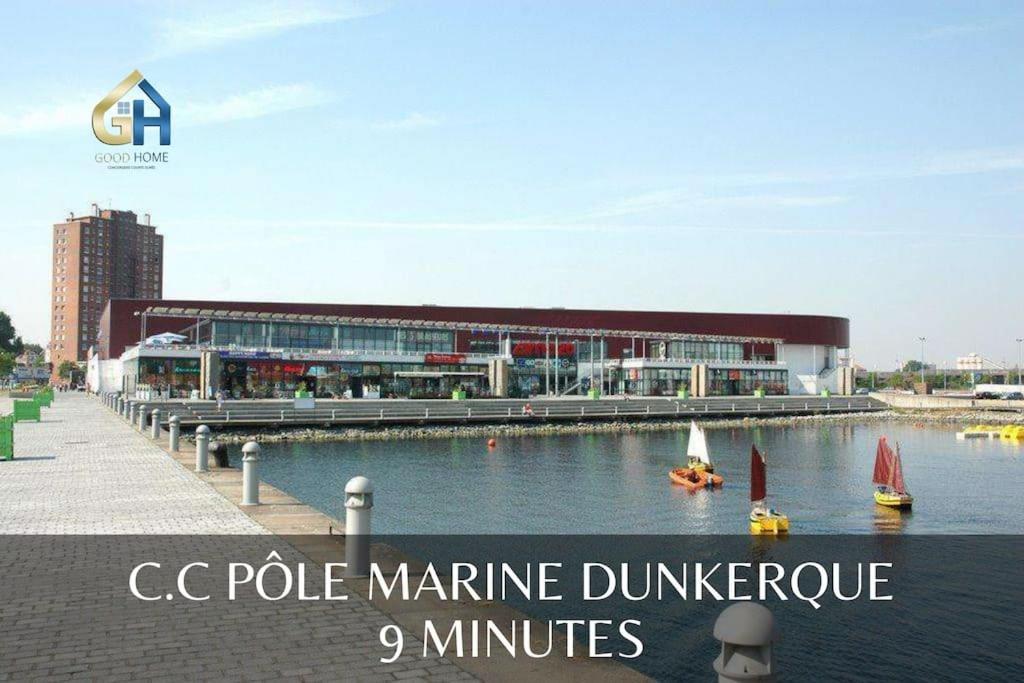 *L'Ecrin De Ronsard*Plage & Centre-Ville Dunkirk Exteriör bild