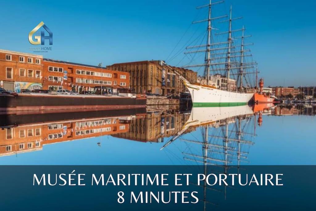 *L'Ecrin De Ronsard*Plage & Centre-Ville Dunkirk Exteriör bild